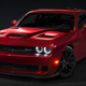 Illustration for article titled First Dodge Challenger SRT Hellcat Gets The Vipers Stryker Red Paint